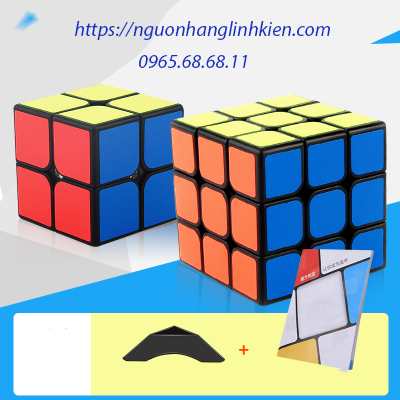 Khối Rubik bậc 2 và bậc 4 dành cho trẻ nhỏ luyện trí thông minh