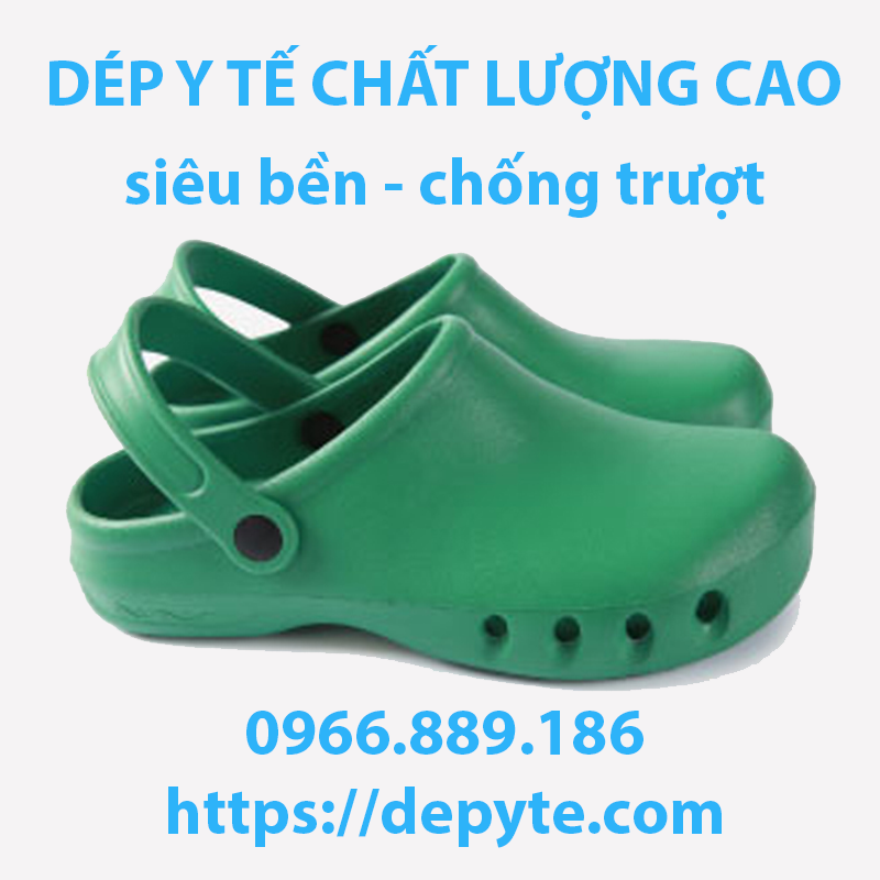 Dép sandal chất lượng cao trong bệnh viện chống trượt, chống thấm nước