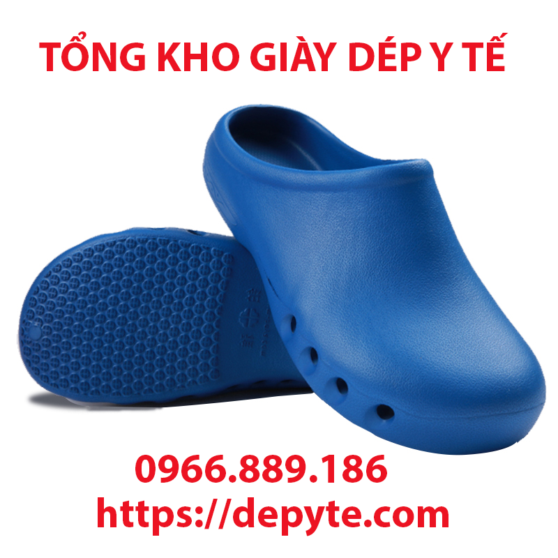 giày dép y tế bệnh viện phòng khám chống trơn trượt, có lỗ thoáng khí