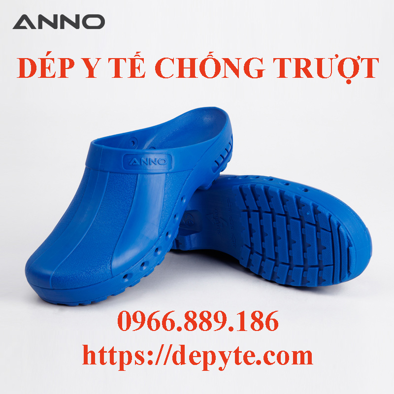 dép y tế anno, dép phẫu thuật đi trong bệnh viện chống trơn trượt