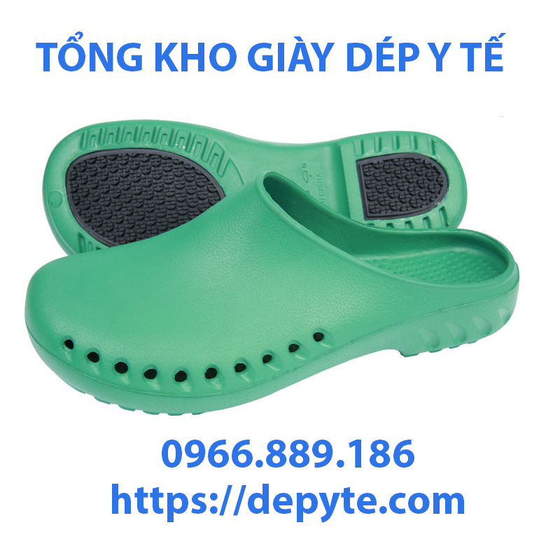 dép y khoa không quai chất lượng cao có lỗ thoáng khí chống trơn trượt