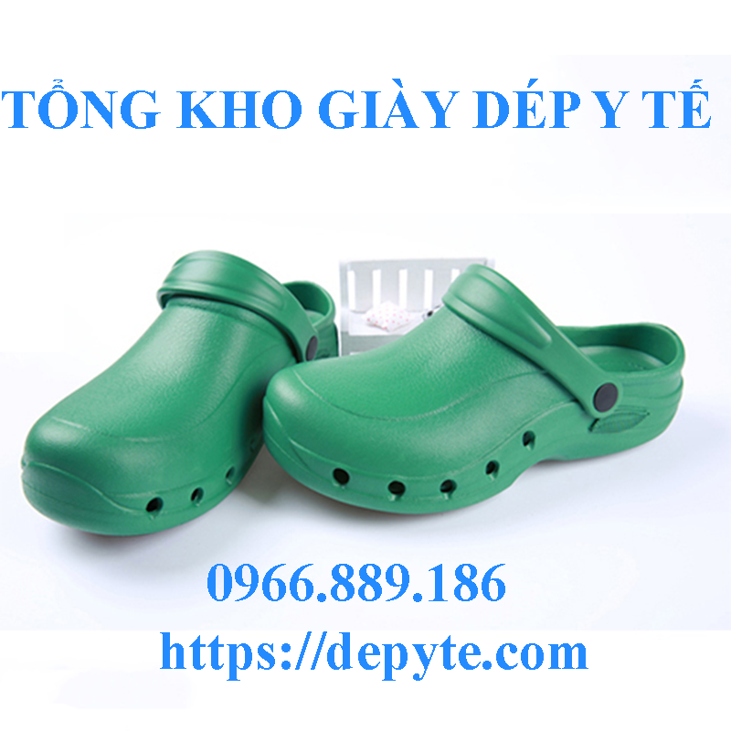 Dép sandal y tế, dép bệnh viện phòng khám chống trơn trượt, êm nhẹ