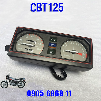 Phụ kiện xe máy Honda King Instrument CBT125 lắp ráp dụng cụ Chunlan Leopard Jialing Dụng cụ đo đường Honda đồng hồ điện tử xe taurus đồng hồ điện tử xe cub 50