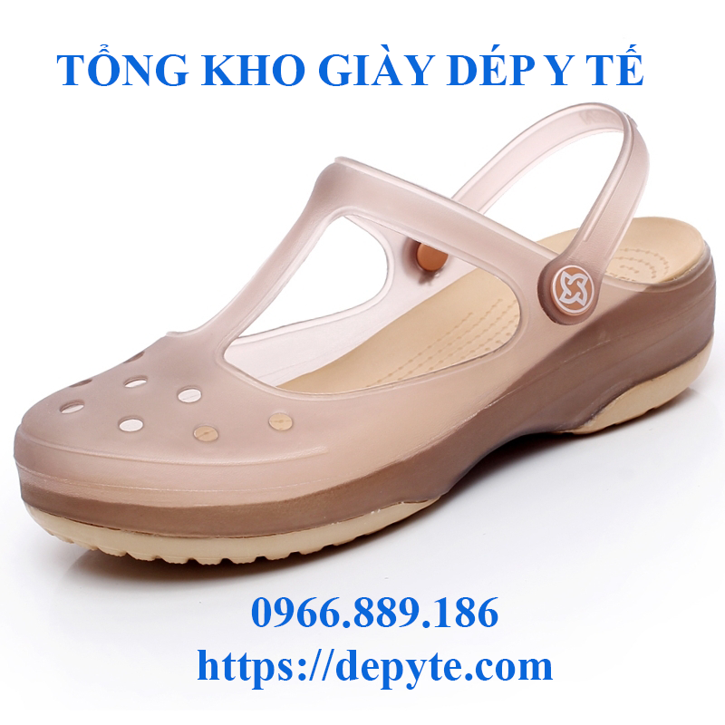 giày dép lỗ Veblen  đế mềm chống trơn trượt đi trong bệnh viện