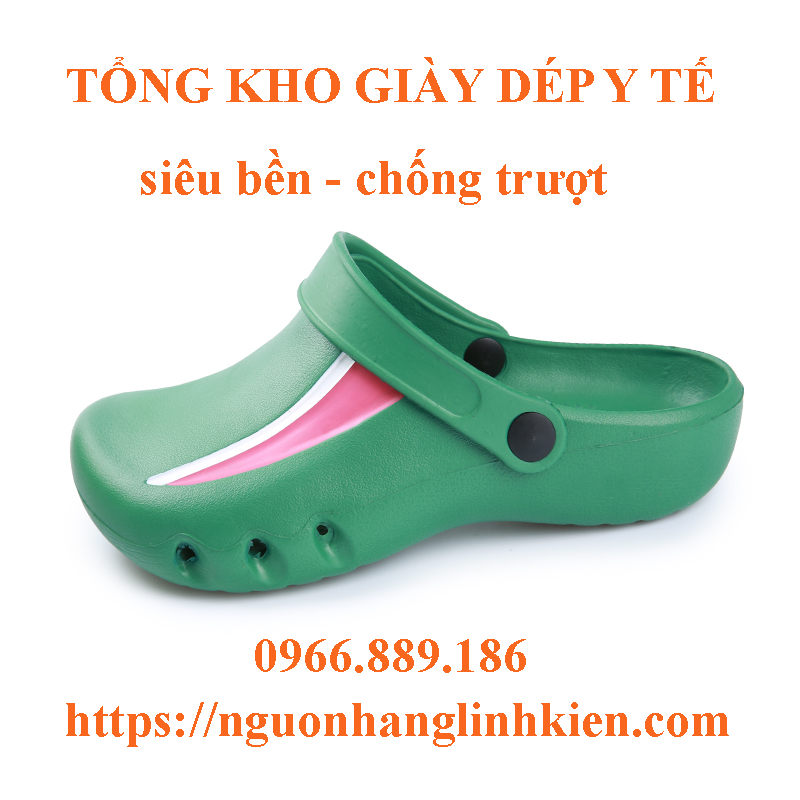 dép y tế, giày bảo hộ, giày phẫu thuật bệnh viện chống trơn trượt