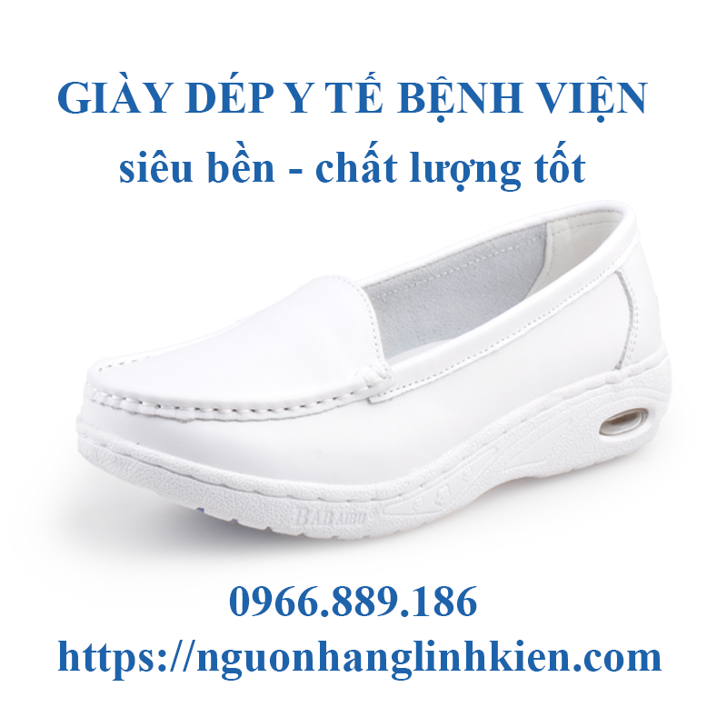 giày vải mềm chống trơn trượt, giày y tá chất lượng cao thoáng khí