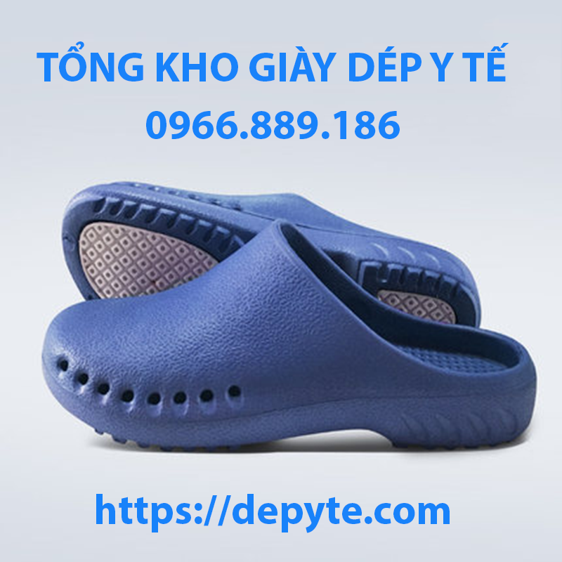 dép y khoa không quai chất lượng cao có lỗ thoáng khí chống trơn trượt