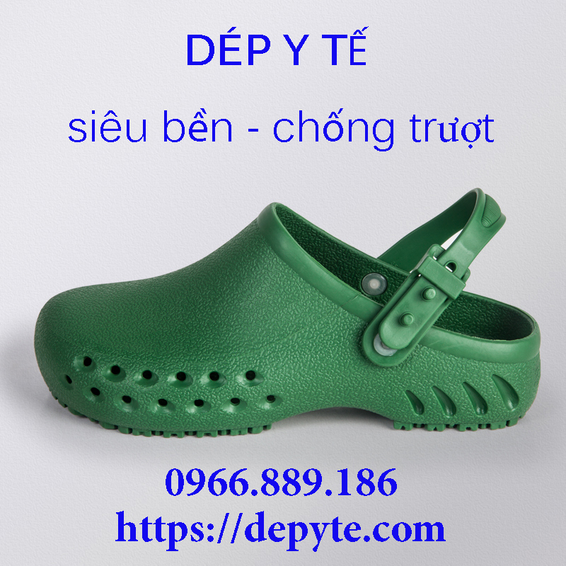 dép y tế, dép phòng thí nghiệm đi trong bệnh viện chống trơn trượt