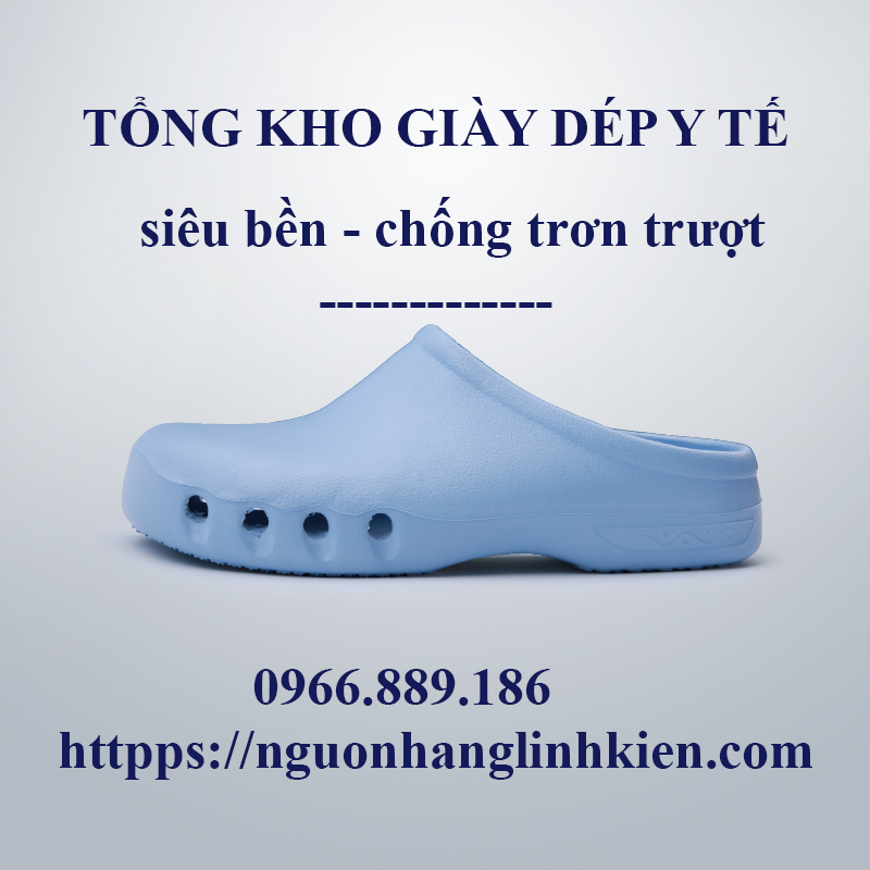 giày dép phẫu thuật, chống trơn trượt đi trong bệnh viện phòng khám