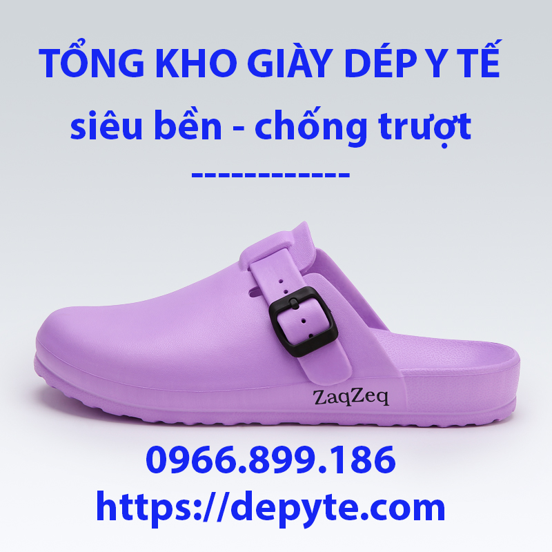 dép y tế, dép thời trang nữ đi trong bệnh viện chống trơn trượt