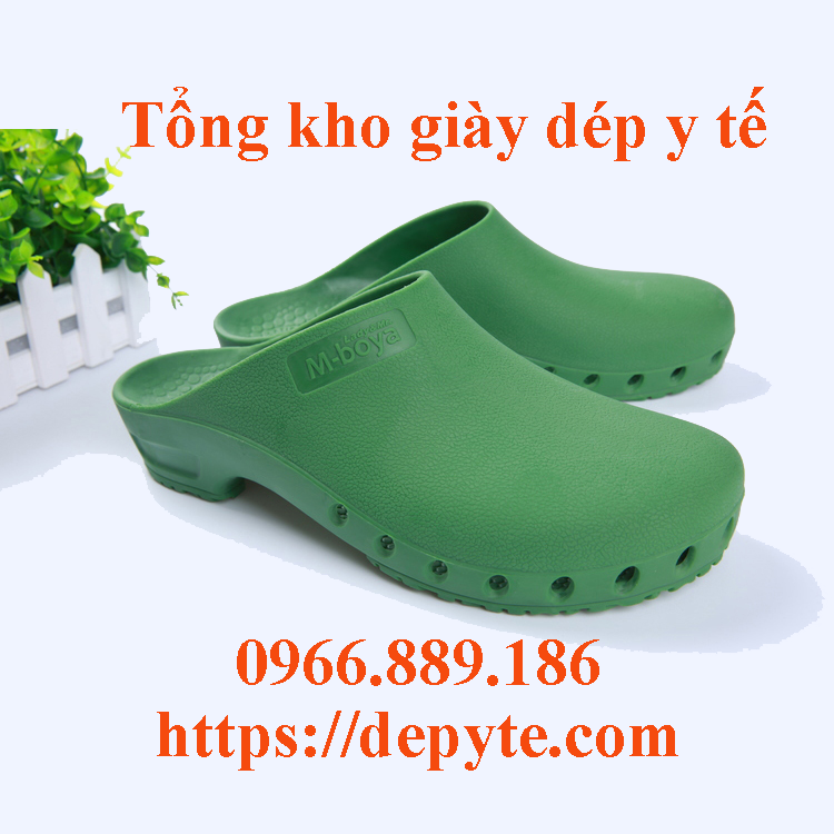 dép y tế chất lượng cao không trơn trượt chuyên dụng trong ngành y