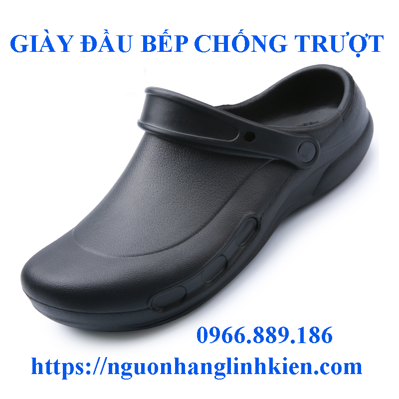 giày đầu bếp chống trơn trượt chất lượng cao, chống thấm dầu mỡ