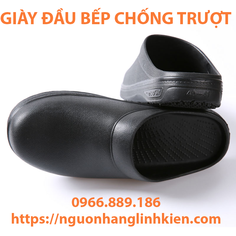 giày đầu bếp, giày phẫu thuật chống trơn trượt, chống thấm nước