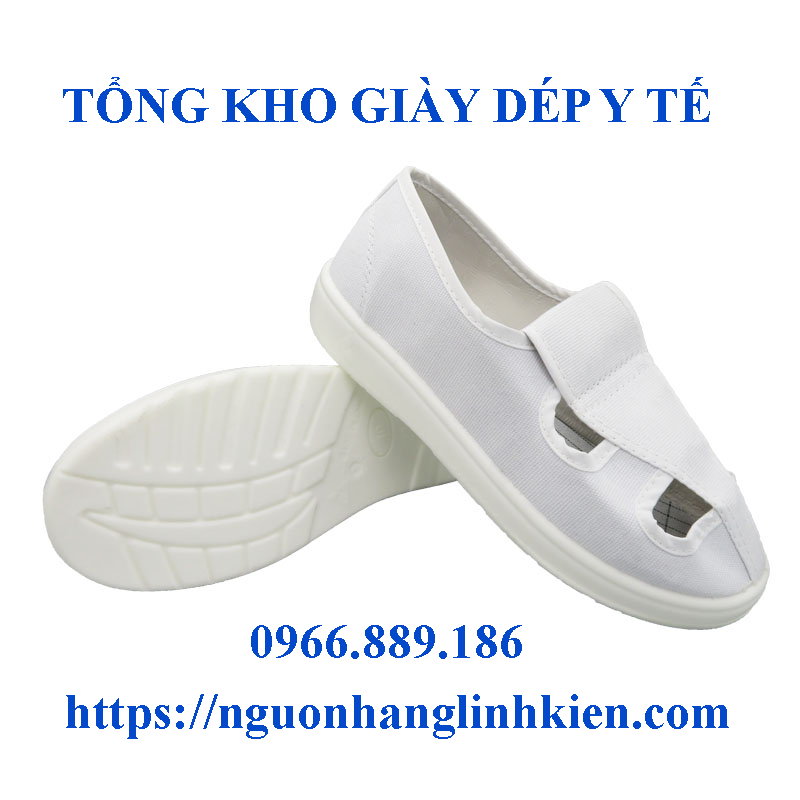 giày dép chống tĩnh điện, dép sandal đế mềm thoáng khí không trơn