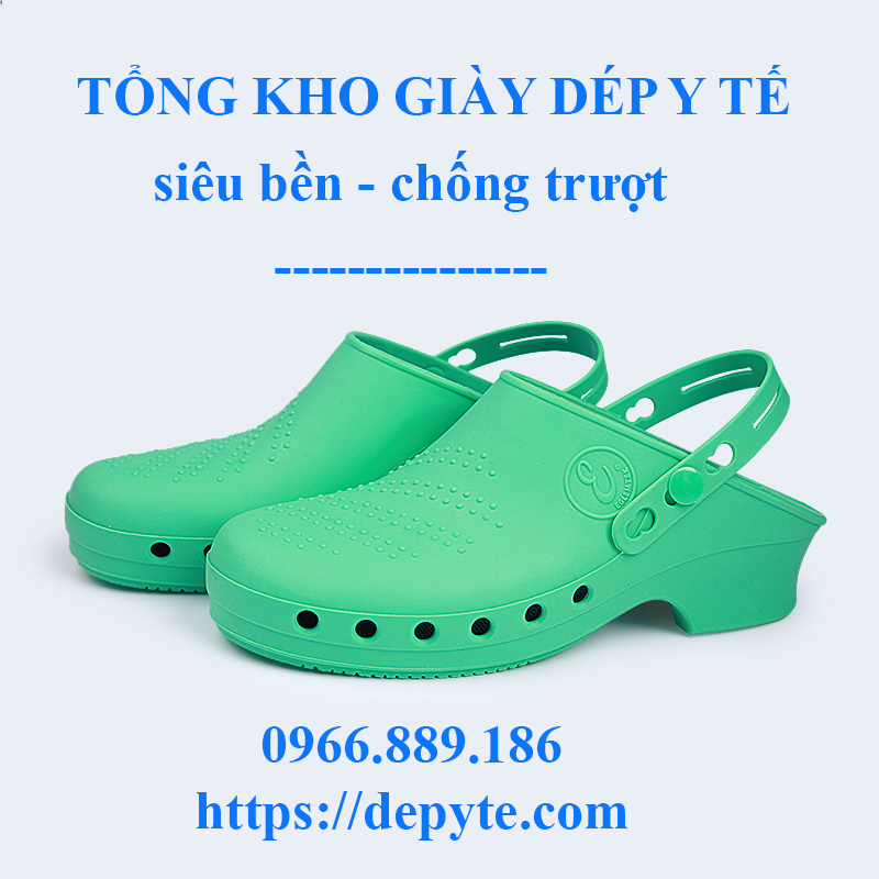 dép sandal đi trong bệnh viện, chống mài mòn, chống axit, chống trượt