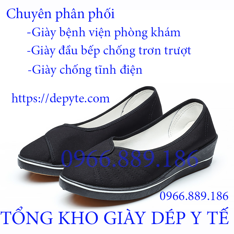 Giày y tá đế mềm, giày búp bê chất lượng cao khử mùi, thoáng khí