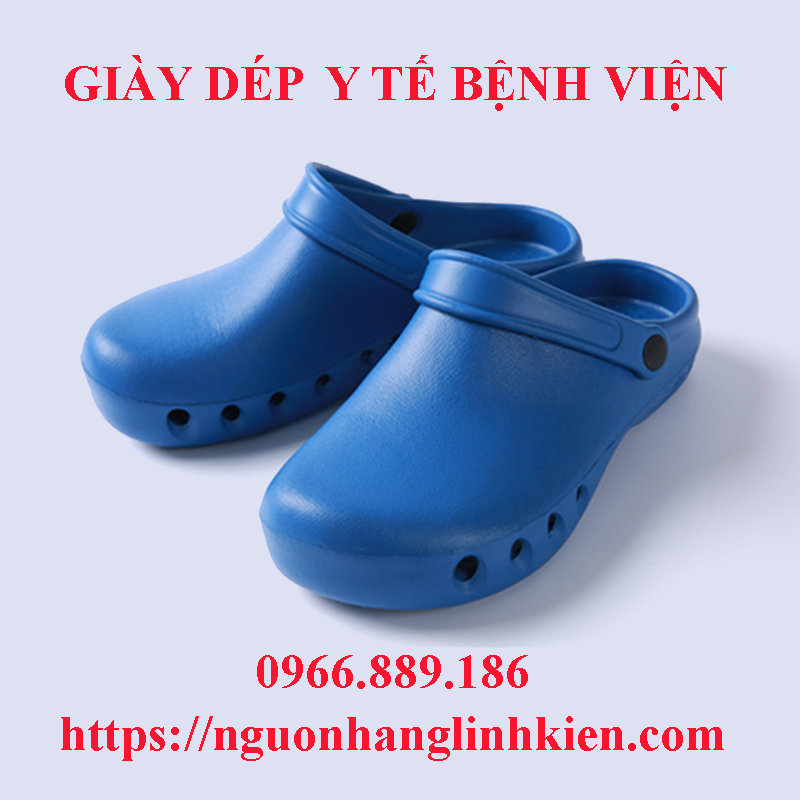 Giày dép y tế chất lượng kháng khuẩn, chống trơn trượt trong bệnh viện