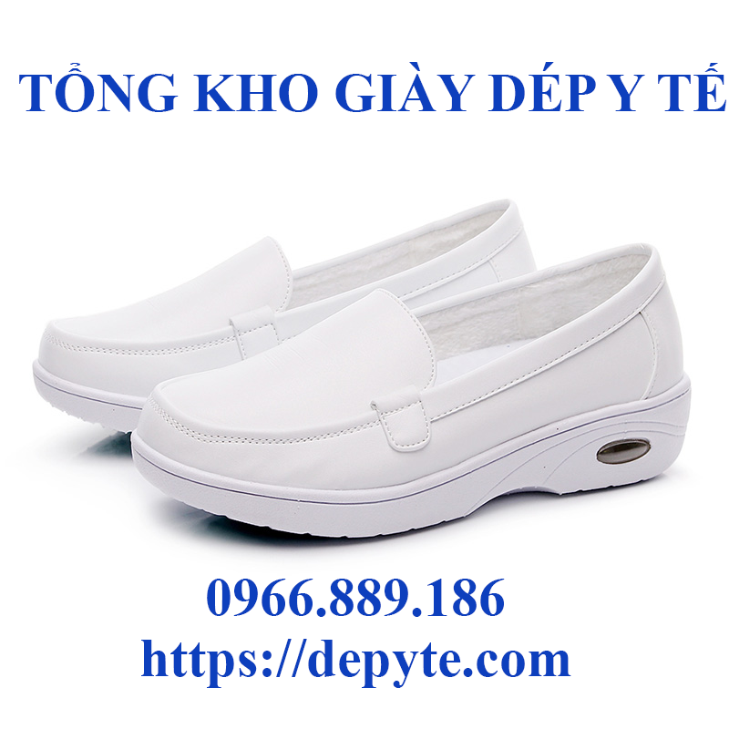 giày thời trang, giày y tá độn bông chống trơn trượt trong bệnh viện