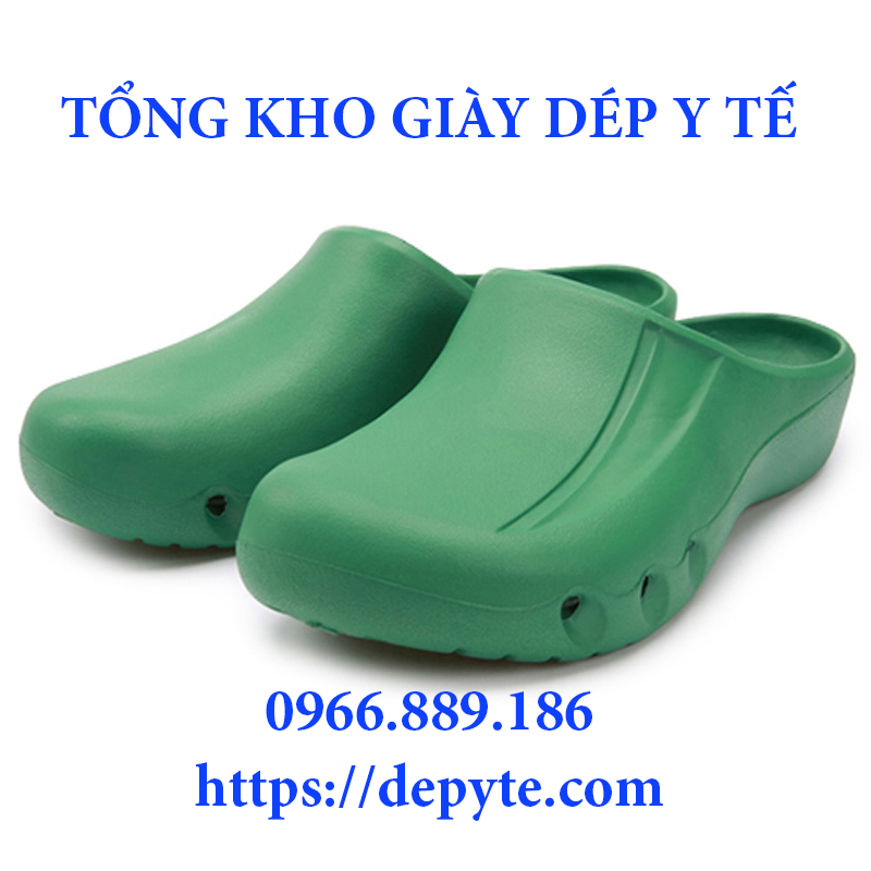 dép y tế không quai đi trong bệnh viện chất lượng cao chống trơn trượt