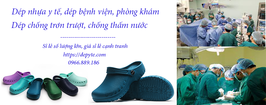 Tại sao nên sử dụng các loại giày, dép, sandals có quai chuyên dụng cho bệnh viện, phòng khám và các spa làm đẹp