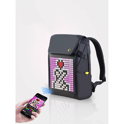 dochoicongnghe Divoom dot sound pixel chức năng đeo vai túi đi xe máy ba lô công suất lớn màn hình led túi máy tính Balo LED Xiaomi Balo thời trang