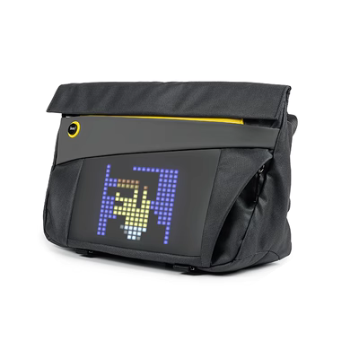 Divoom dot tone chức năng túi người đưa thư Túi đeo vai nam túi LED đa chức năng túi nam pixel túi đeo vai nữ V Balo thời trang đồ chơi công nghệ mới