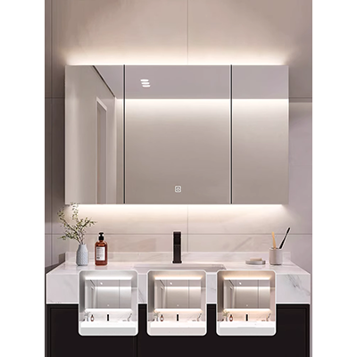 gương tủ nhà tắm Tủ gương Xianzi
         tùy chỉnh treo tường phòng tắm thông minh bằng thép không gỉ có đèn LED bảng lưu trữ làm đẹp hộp gương hộp giấy tùy chỉnh tủ gương nhà tắm thông minh tủ kệ gương phòng tắm