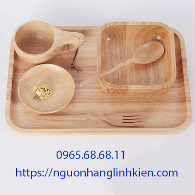 Khay gỗ, các vật dụng cần thiết trong bếp, đa dạng kích thước, mẫu mã