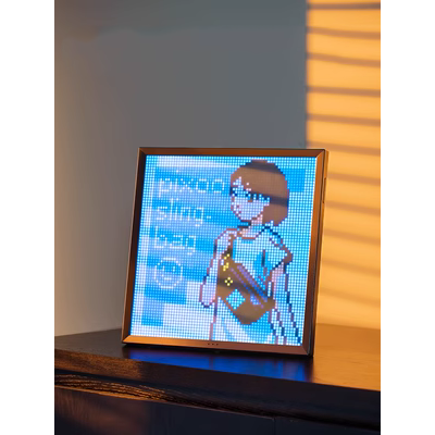Divoom điểm âm thanh pixoo pixel màn hình led Ngày lễ tình nhân món quà sinh nhật bạn trai bộ bàn trang trí nhà cửa đồ chơi công nghệ xiaomi cửa hàng đồ chơi công nghệ