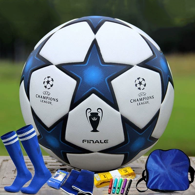 Champions League bóng đá chính hãng da quần áo trẻ em người lớn 4 & 5 học sinh trong kỳ thi dành riêng đào tạo bóng đá và cạnh tranh