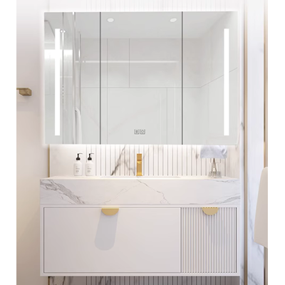 Treo tường phòng tắm tủ gương không gian Aluminum LED LED LIGHT LIGERET TUYỆT VỜI TUYỆT VỜI HIỆN ĐẠI HIỆN ĐẠI HIỆN ĐẠI tủ gương wc tu guong lavabo
