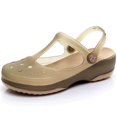 Mùa hè Veblen Cave Shoes Ladies Soft Dưới Giày đi biển với dép dày đáy Dép chống trượt băng Sandal